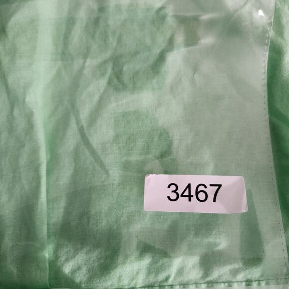 Universal Thread Shirt Womens Cropped Fit Mint Green Button-Up Shirt XS - Picture 14 of 14